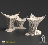 Tulipa Assimilated Platforms 3D-printed model